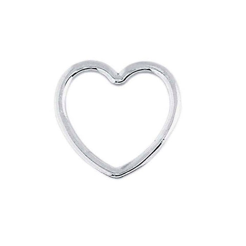 Sterling Silver Heart Charm Pack